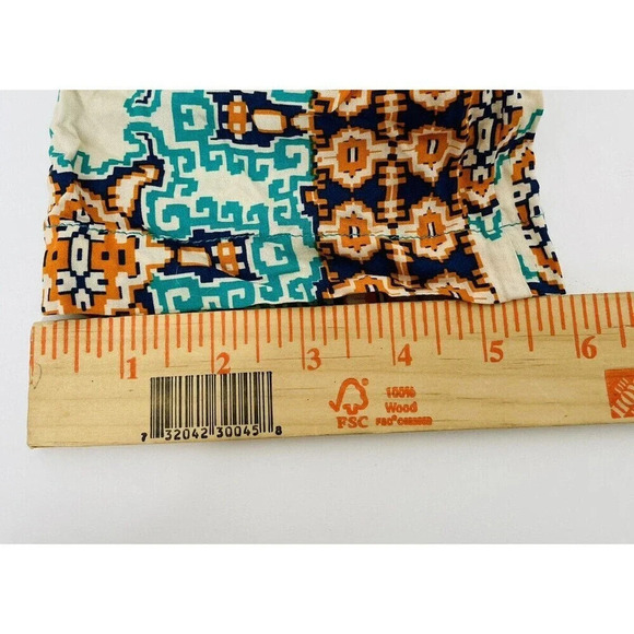 Gypsy 05 Global Village Mosaic Rayon Pants Geometric Boho Hippie Size S - Picture 11 of 11